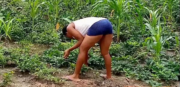  Butt fuck in a meadow with one of my College boy in my plantain farm